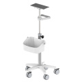 Hospital  Medical  fixed height  trolley Mobile Portable Ultrasound Scanner  Medical Cart With Wheels